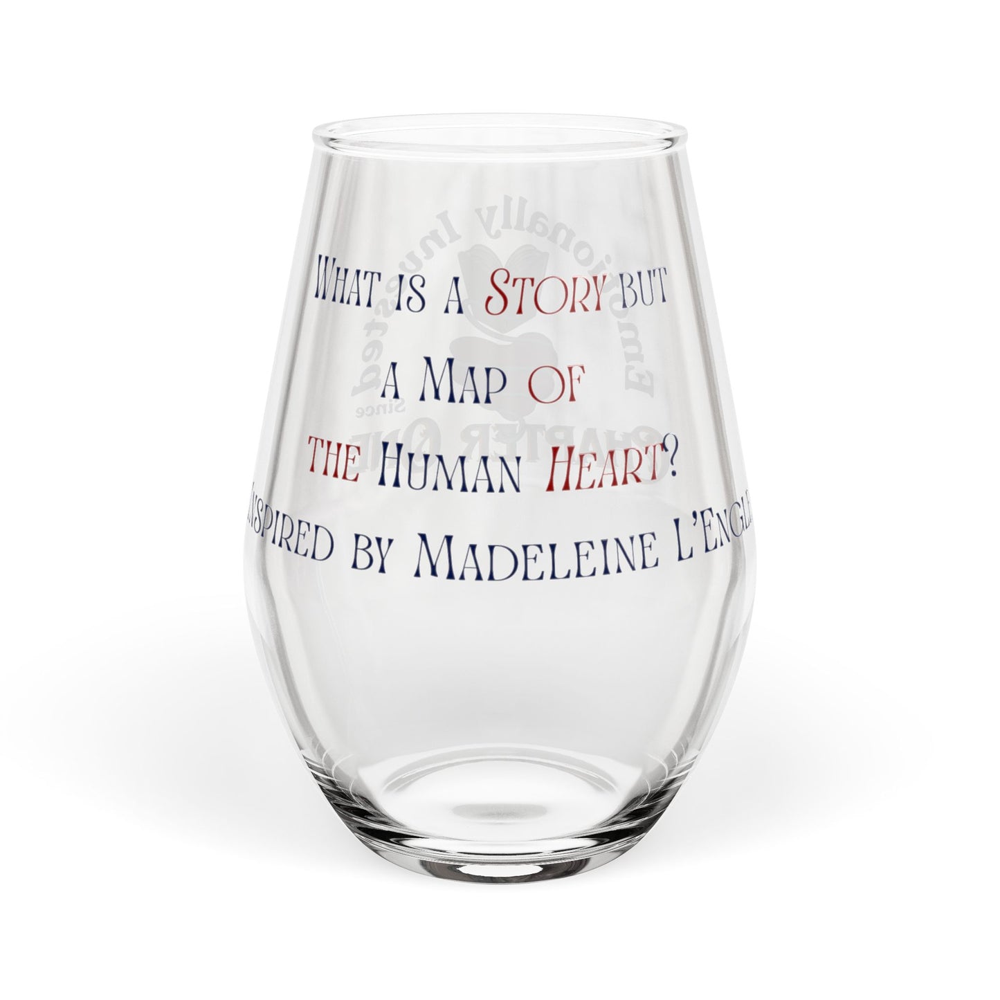 Emotionally Invested Stemless Wine Glass