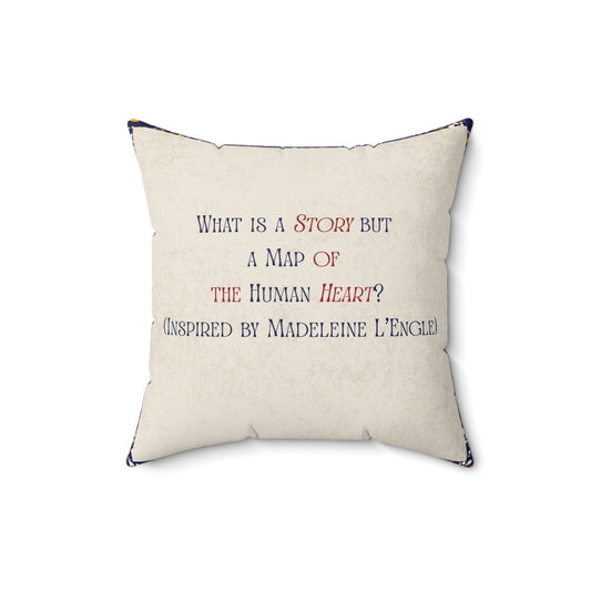 Emotionally Invested Reading Nook Throw Pillow